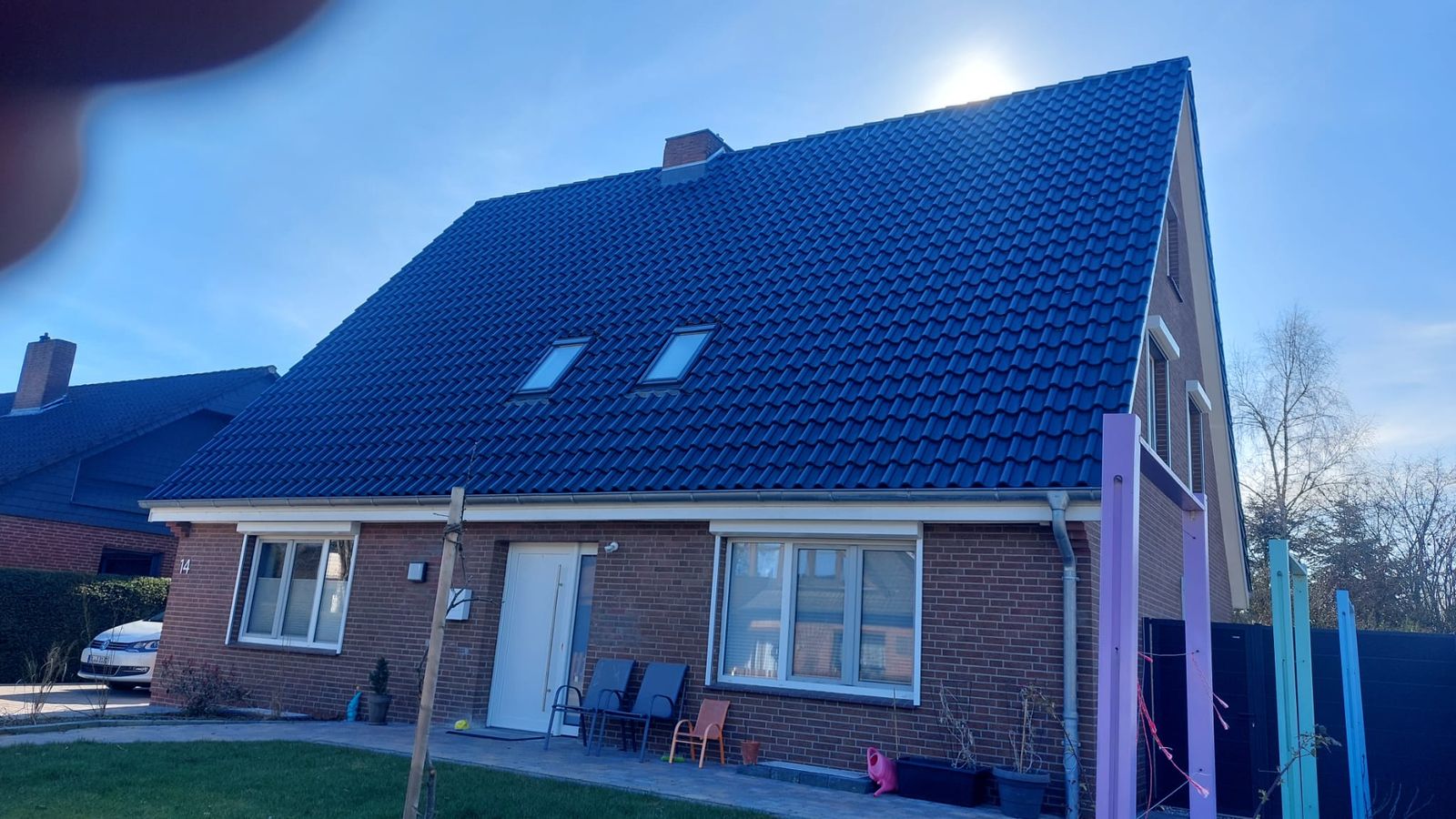 Wohnhaus im Oldenburger Land, in dem Thomas Weerts den Innenausbau übernimmt